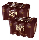 2 Fardos Cerveja Brahma Duplo Malte Lata 473 Ml