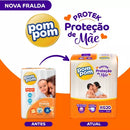 Kit 6 Fralda Infantil Pompom Derma Protek Atacado Barato