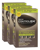 Kit 3 Shampoos Redutor De Grisalhos Grecin Control Gx 118 Ml